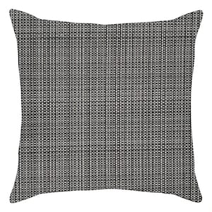 Black and Brown Throw Pillow Cover Tattersall Upholstery Fabric Decorative Lumbar Pillow Cover Oblong Cushion Cover Neutral Decor