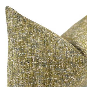 Moss Green and Teal 12x18 Lumbar Pillow Cover Mottled Upholstery Fabric Decorative Throw Pillow Cushion Cover Toss Pillow