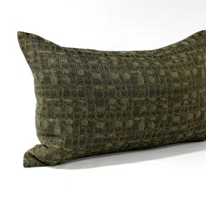Lumbar Pillow Cover Moss Green Pebble Upholstery Spring Decor Decorative Pillow Oblong Throw Pillow Cushion Cover