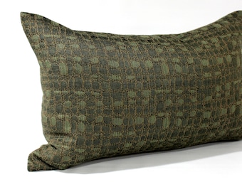 Lumbar Pillow Cover Moss Green Pebble Upholstery Spring Decor Decorative Pillow Oblong Throw Pillow Cushion Cover