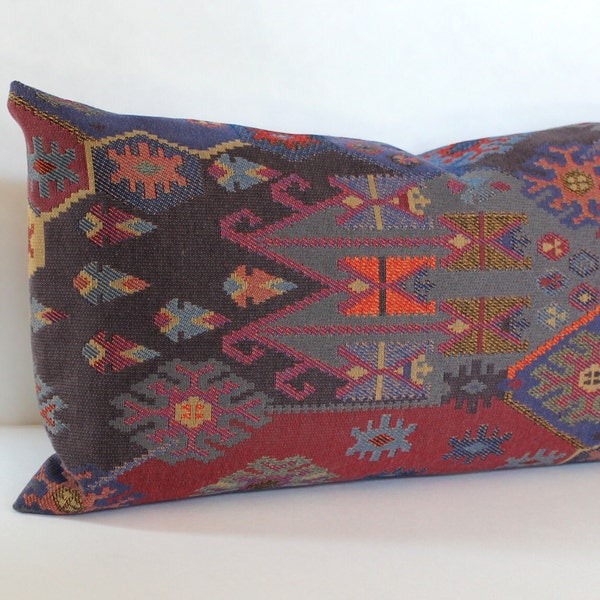 Lumbar Pillow Cover 9x24 Southwestern Upholstery Fabric Decorative Oblong Throw Pillow Cushion Cover