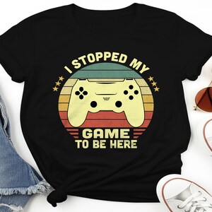 Ich habe mein Spiel angehalten, um hier zu sein