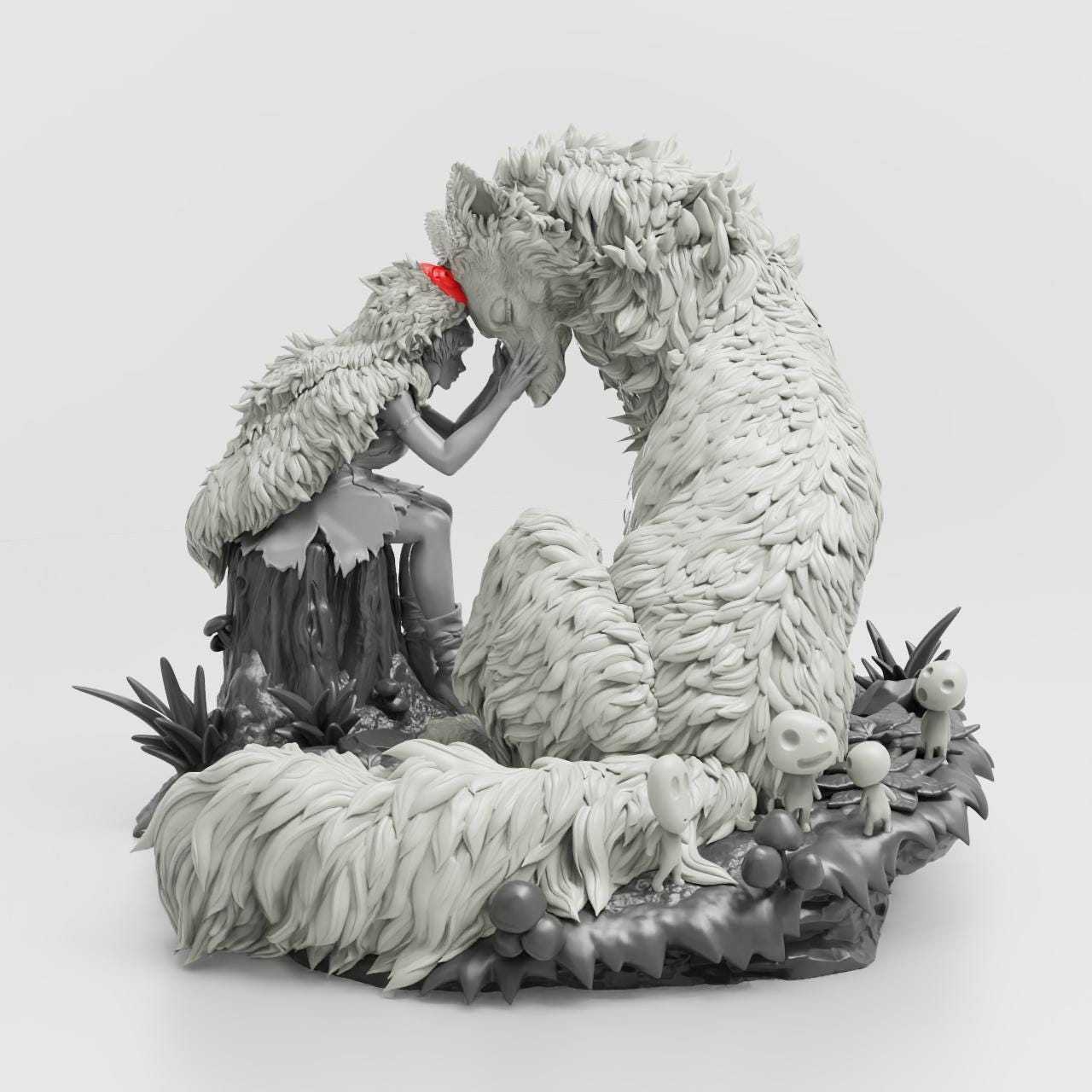 バ*ー様 Princess MONONOKE アシタカ フィギュア バ*ー様 Princess MONONOKE アシタカ フィギュア バ*ー様