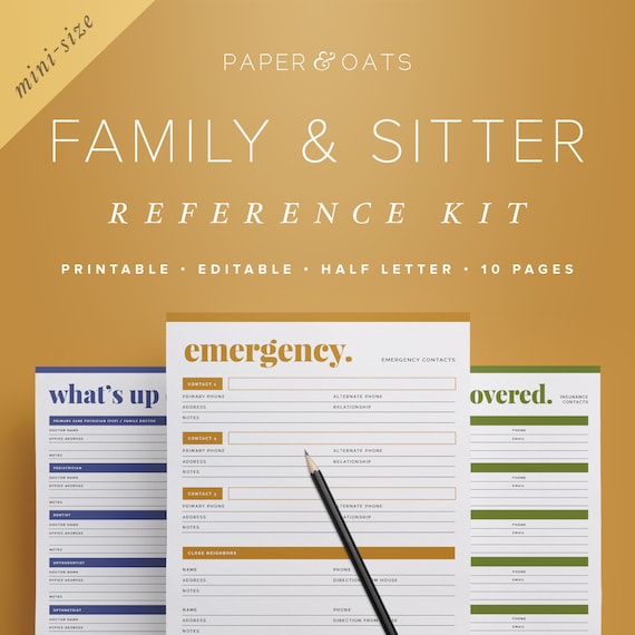 mom planner pdf family planner binder family home binder etsy