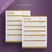 Mini Cleaning Schedule, Cleaning Checklist, Daily Routine, House ...