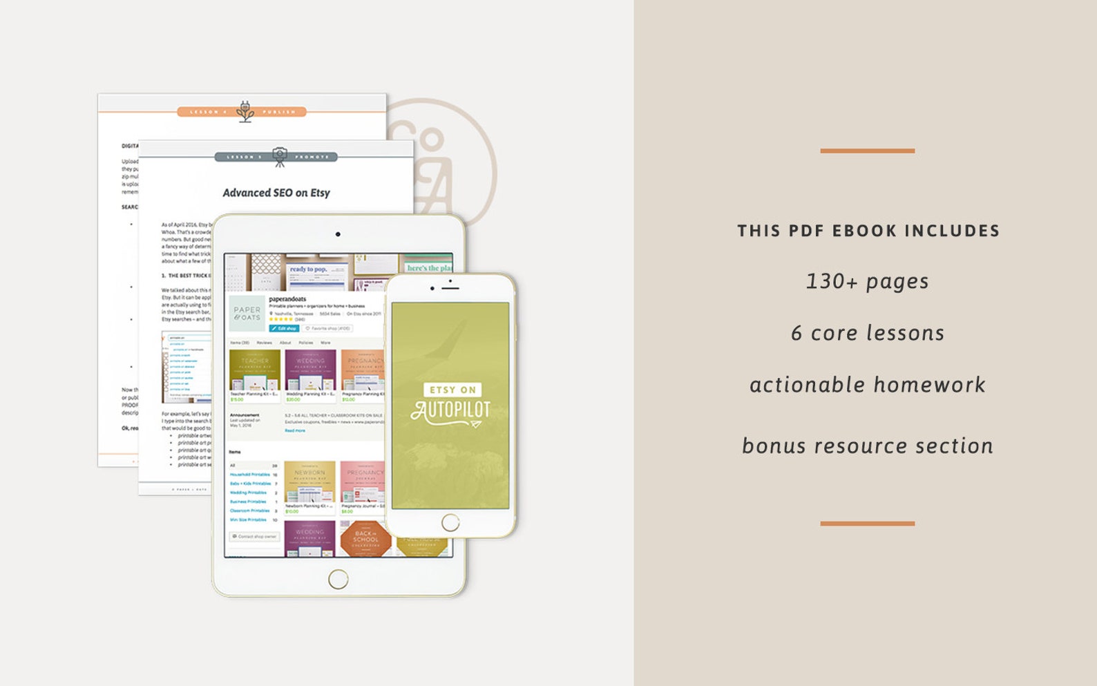 Etsy on Autopilot Ebook, Etsy Help Guide, Sell Digital Products on Etsy