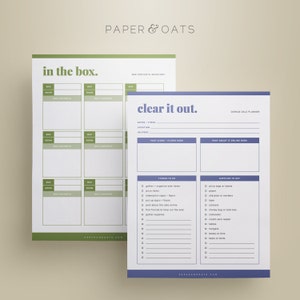 Editable Moving Planner Kit: Relocation Checklist, Room Layout (PDF Printable) image 4