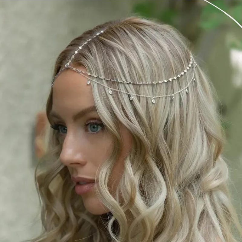 Wedding Head Chain - Etsy