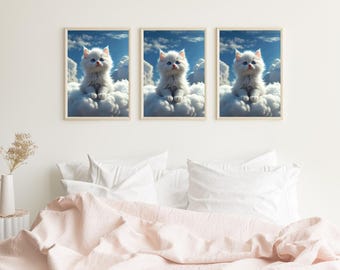 Playful Kids Bedroom Decor: Unique Wall Art Print (Digital Download, 5 Sizes Available)