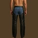 Men’s Black Leather Rodeo Chaps (pants Style) With Fringes – Bull ...