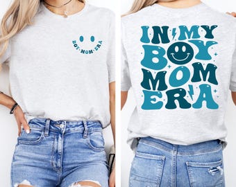 Comfort Colors In My Boy Mom Era Shirt,Boy Mama Club T-shirt, Boy Mama Tee, New Mom Gift, Boy Mama Era Shirts, Boy Mom Era Shirts