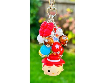 Toy Story Chibi Cow Girl Jessie Tsum Tsum Keychain Purse Bag Charm