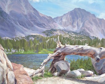 Mammoth Lakes - Realistic Nature Fine Art Print