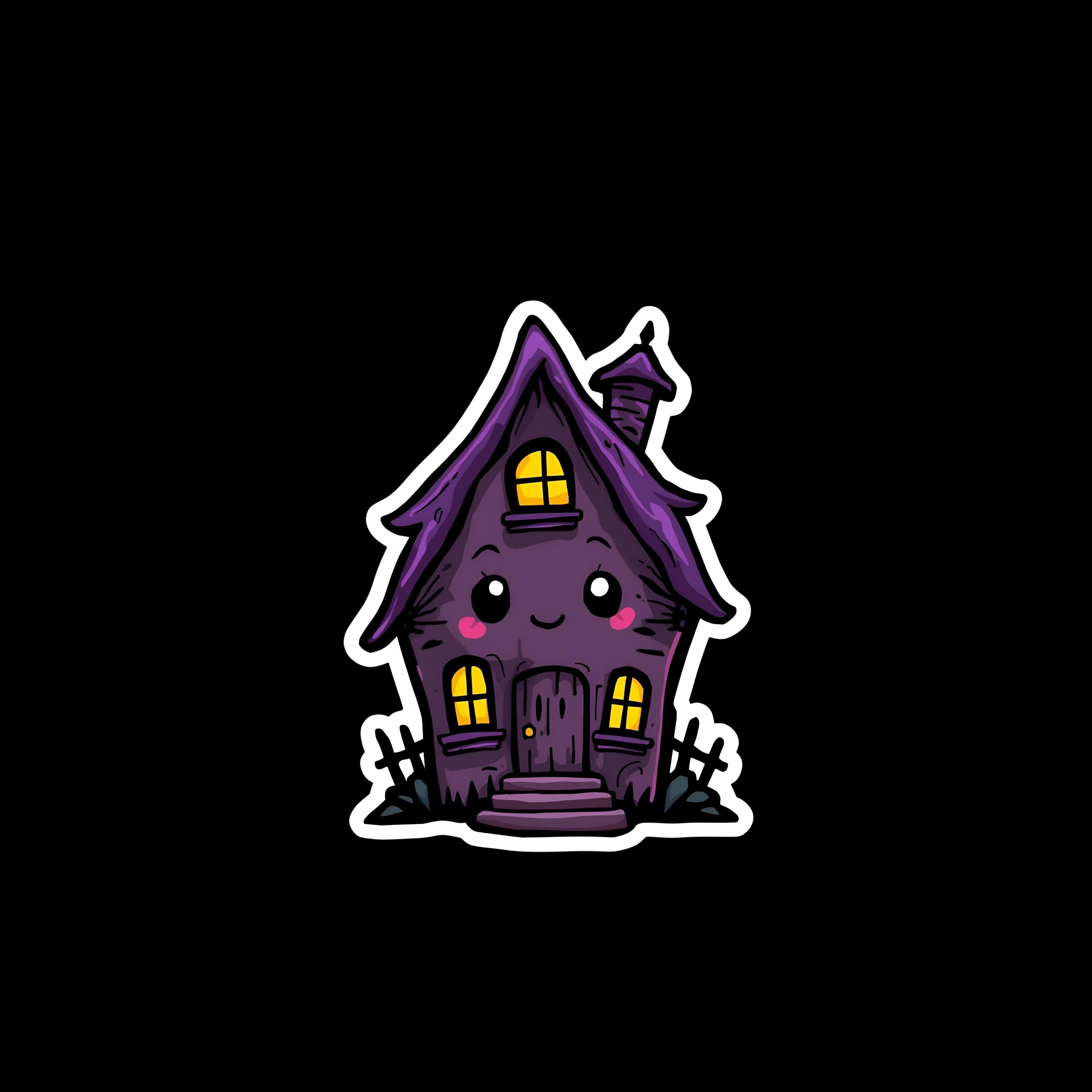 Halloween Kawaii Clipart Bundle | 10 PNG Stickers | Cute Reaper, Ghost ...