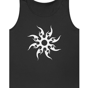 Two time Inspired Forsaken, rbx gamers, white symbolcosplay, costume, Unisex Heavy Cotton Tank Top