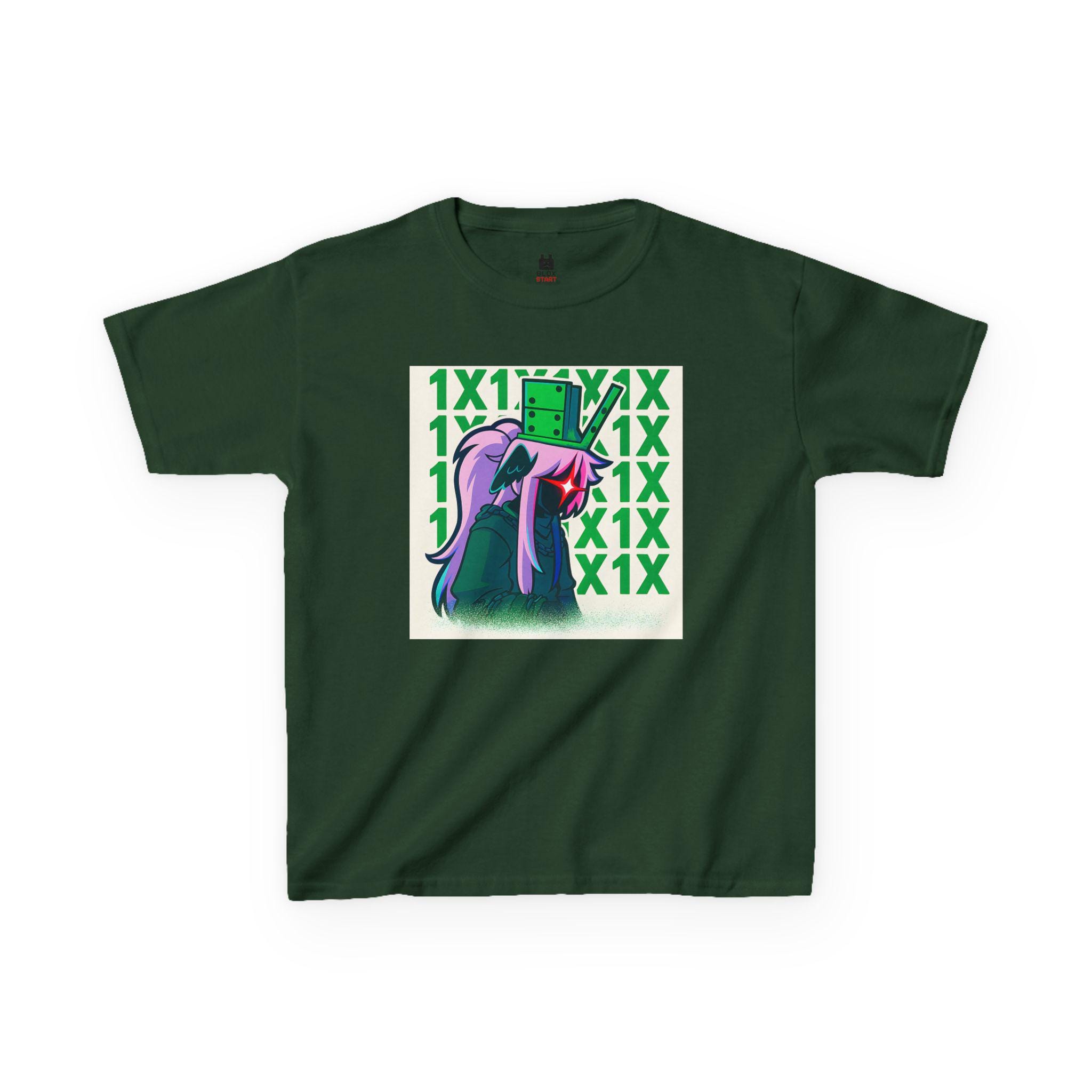 1x1x1x1 Inspired Forsaken, T-shirt, Blox Game, Kids Tee, Youth T