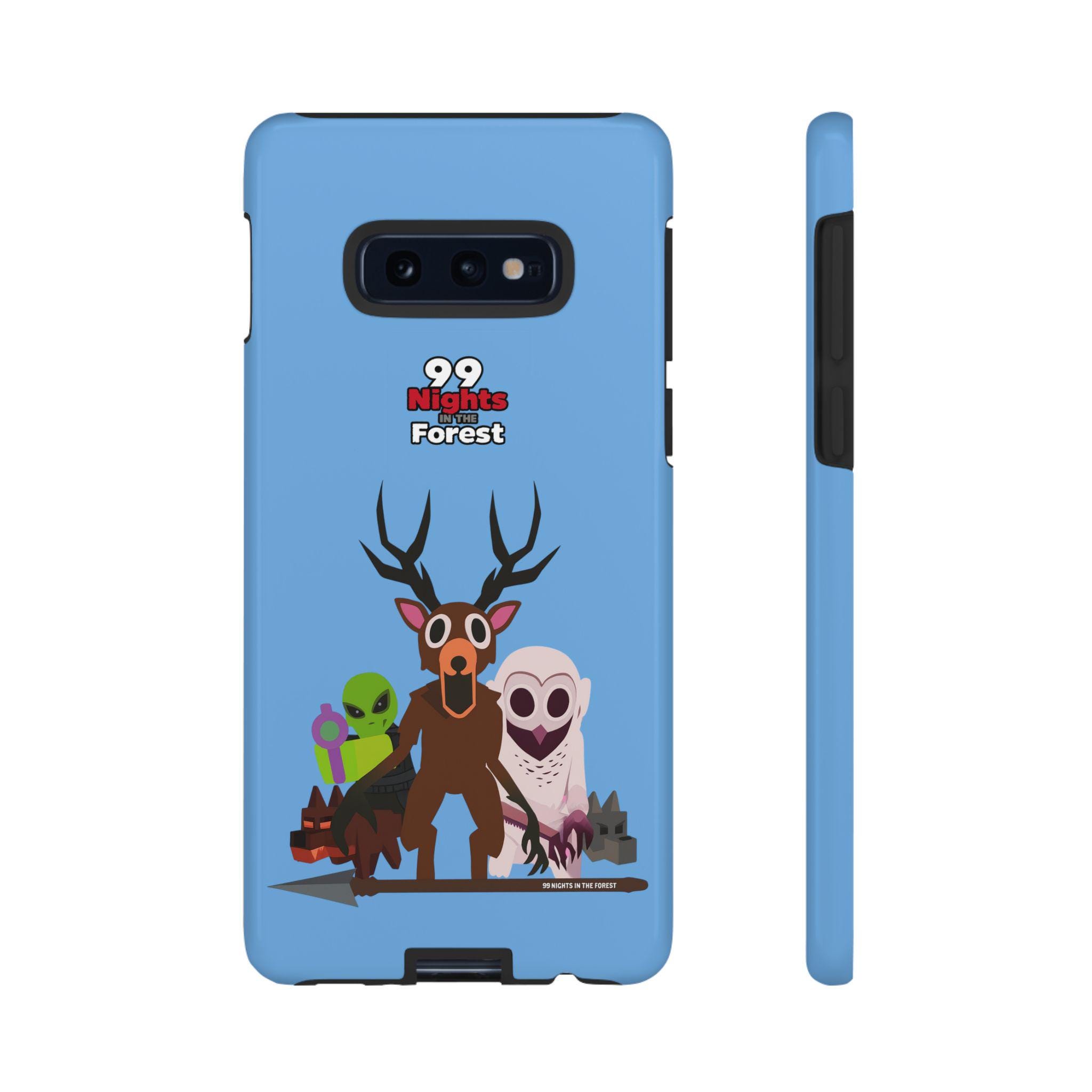99 Nights in the Forest inspired animals, rbx game, Phone Case, Unique Tough Cases, Quirky Cell Phone Accessory, Funny Gift