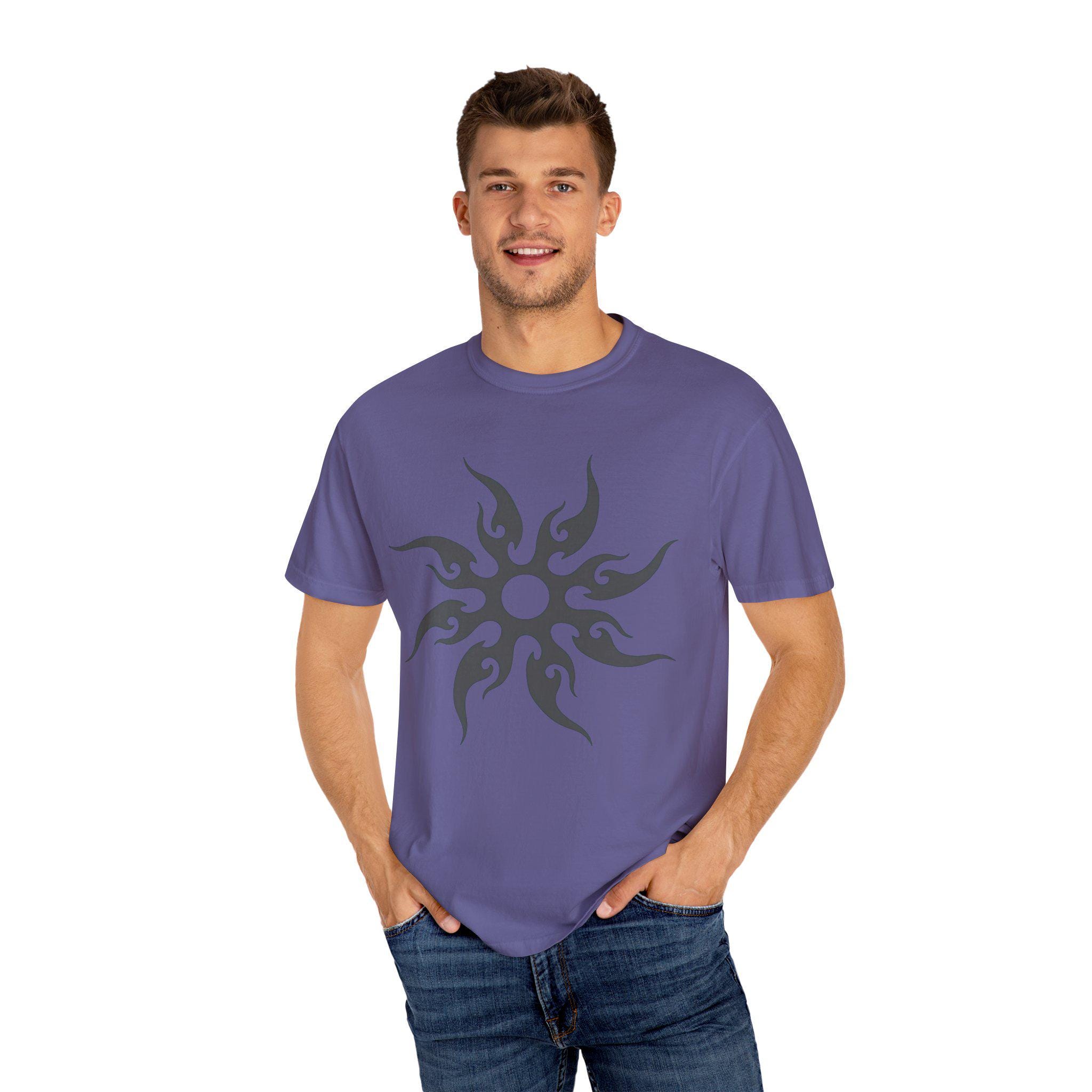 Azure Inspired Forsaken T-shirt, Unisex Garment-dyed Tee With