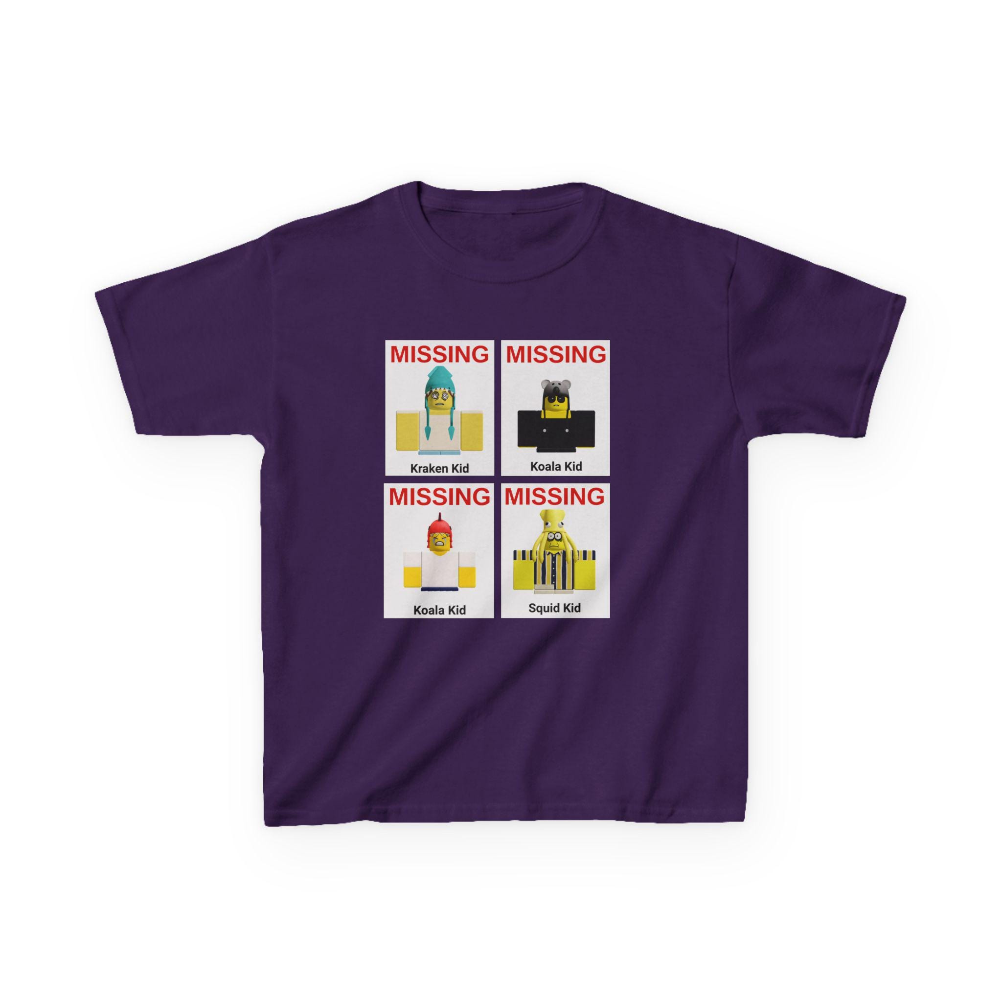 Kids Missi Inspired Koala, Squid, Kraken and Dino 99 Nights in the