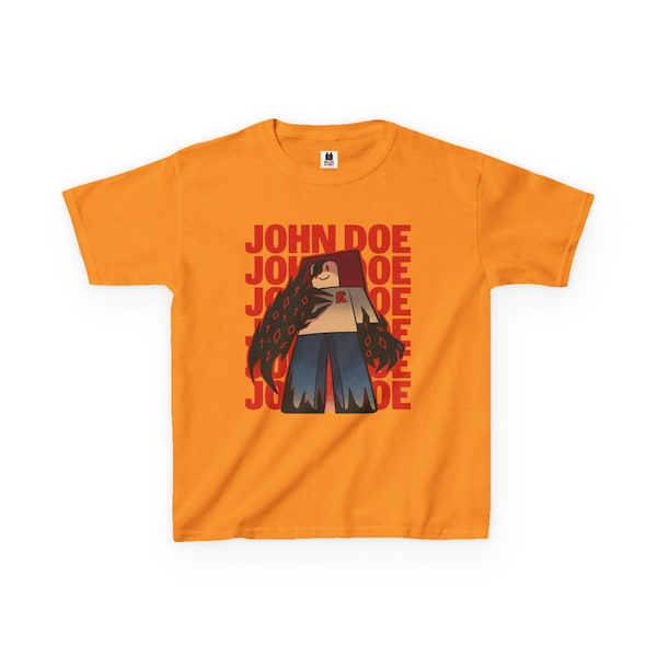 John Doe Roblox Tshirt Etsy Il Eet4 