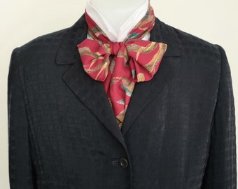 Floppy Bow Tie - uomo - cravatta da annodare - solo per uomo - tessuto viscosa, rosso bordeaux - Papillon da uomo fatto a mano Bagzetoile