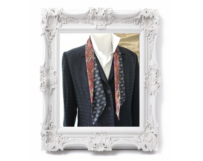 Neck scarf / ascot / cravat, for him, Regency style, steampunk, menswear