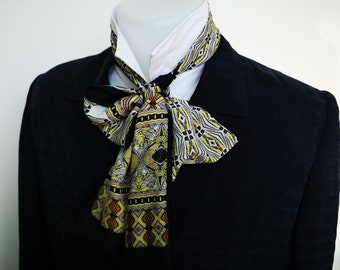 Floppy bow tie, period style, costume, Regency style, ascot