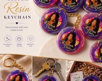 Personalized photos keychains