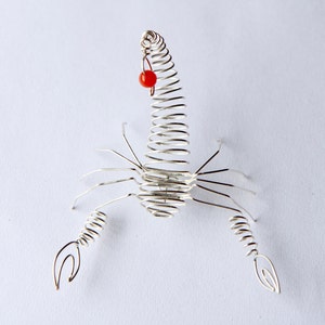 Large Wire Scorpion to Hang on Wall, Sit on Mantlepiece or Decorate ...