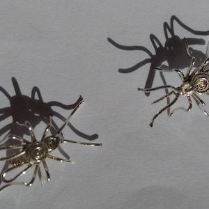Small Mosquito studs; quirky jewellery for people that think outside the box