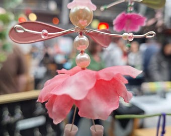 Booted Hanging Flower Fairies in a variety of sizes and colours