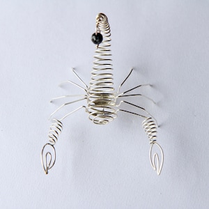 Large Wire Scorpion to Hang on Wall Sit on Mantlepiece or - Etsy