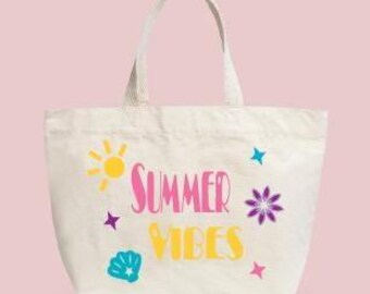Summer Vibes PNG SVG PDF, Girly Digital Design
