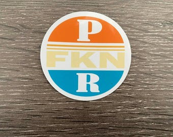 Puerto Rico Vinyl Sticker - Bad Bunny Inspired Design