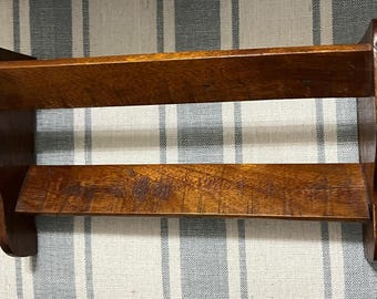 Handmade Tabletop Book Trough