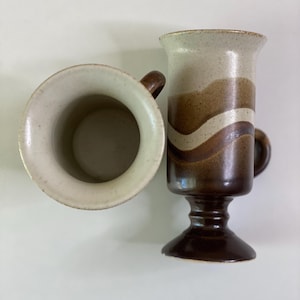 Vintage Otagiri Irish Coffee Mugs: Mid-Century Modern Ceramic Set
