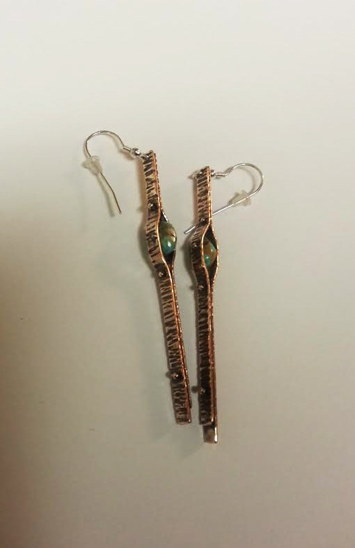 BRONZE AGE Earrings by Roughasnature to Order Etsy