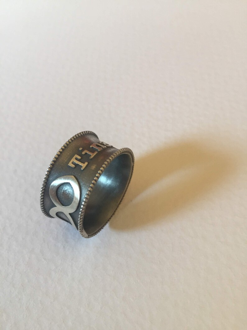 Children name ring Personalized gift for men and women Custom name ring Statement jewelry Infinity ring