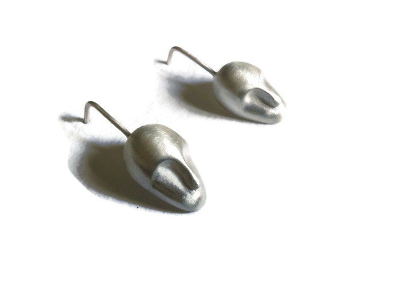 Sculpture earrings Human mask earrings Silver Mask earrings Drop earrings Sterling Silver earrings Dangle earrings Mother day gift.