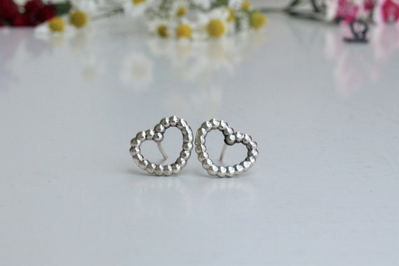 Blossom Cabujón De Plata Collar Y Aretes Pendientes Conjunto Navidad Uk