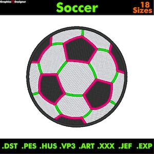 サッカーボールの刺繍デザイン、スポーツ＆フットボール用機械刺繍ファイル、ボールステッチパターン、ゲーム刺繍、スポーツ用デジタル刺繍ファイル