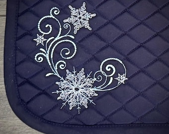 PONY Saddle Pad Winter Snowflakes