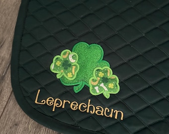 SHAMROCK - Saddle Pad St. Patrick's Day