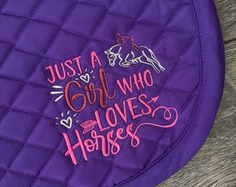 HORSE Love Saddle Pad Horse AP - Minor Flaw