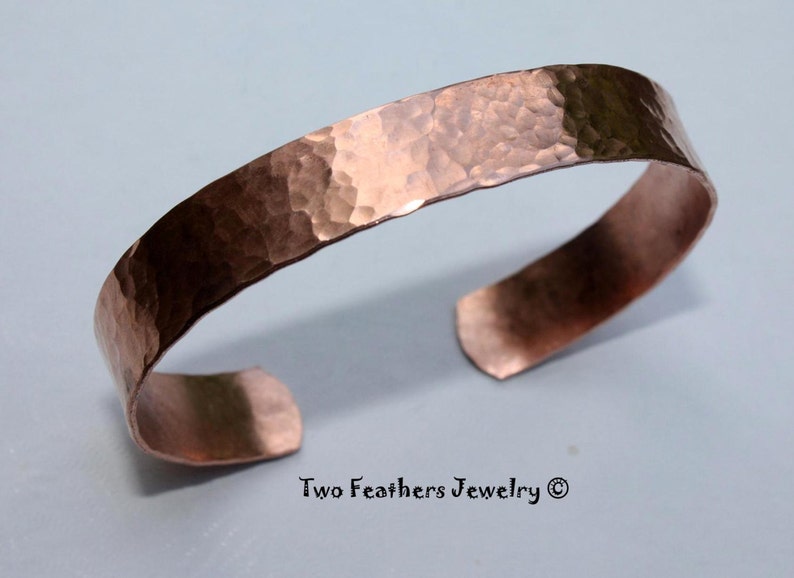 solid copper cuff bracelet
