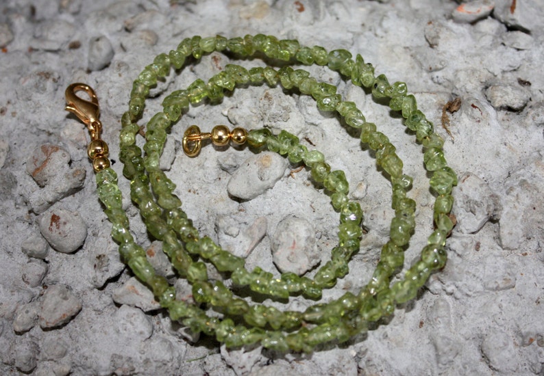 Peridot And Gold Necklace Peridot Bracelet August Birthstone Necklace Semiprecious Green Gemstone Peridot Choker