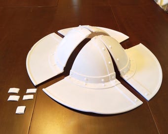 Kettle Helm - DIY kit (Raw print pieces)