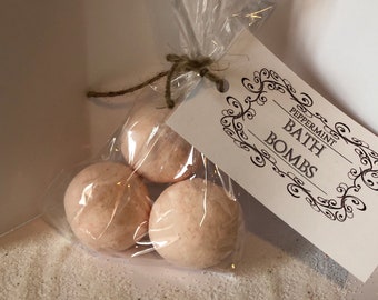 Essential Oil Bath Bombs