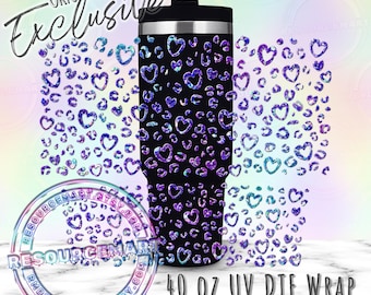 40 oz UV DTF Wraps