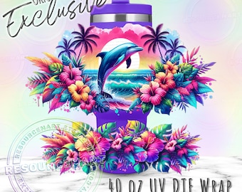 40 oz UV DTF Wraps